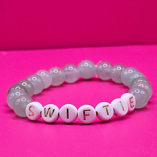 Custom Word Green Aventurine Bracelet | Gemstone Bracelet For Luck and Prosperity | Personalized Gifts For Events & Giftbags