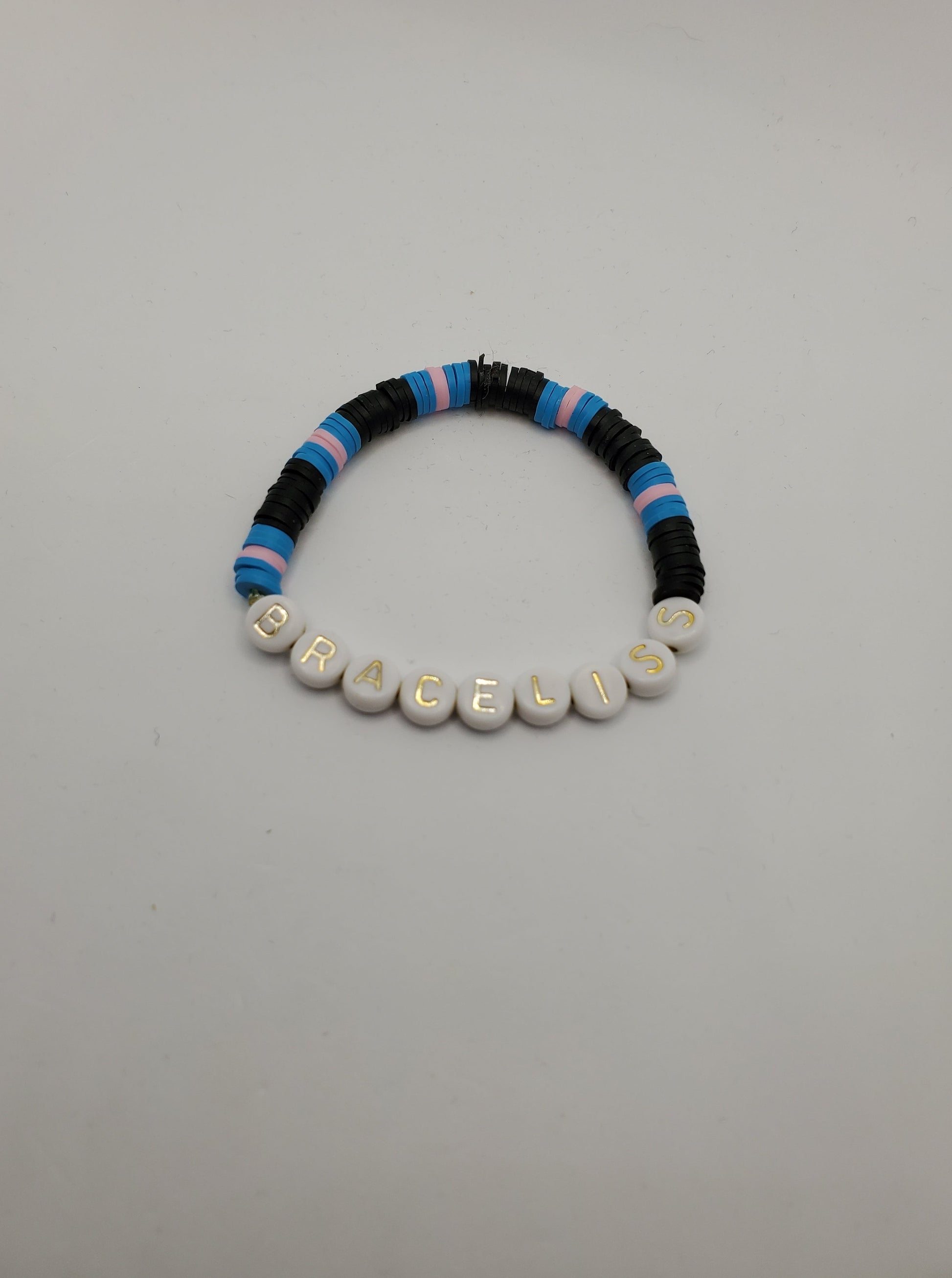 Custom Name Stretch Bracelet - Braceliss LLC