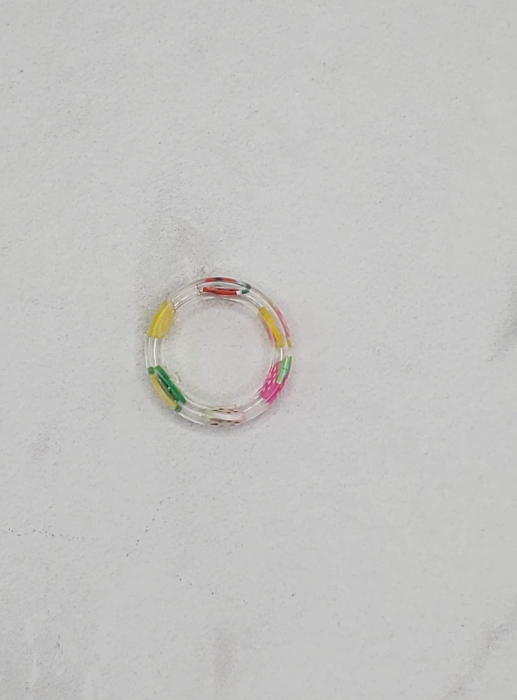 Fruit resin ring - Braceliss