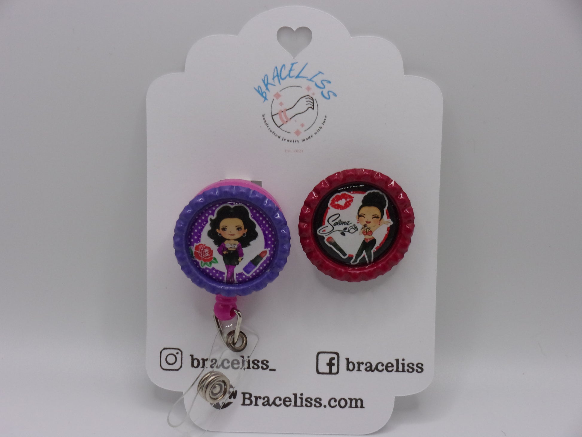 Singer Inspired Badge Set - Braceliss LLC