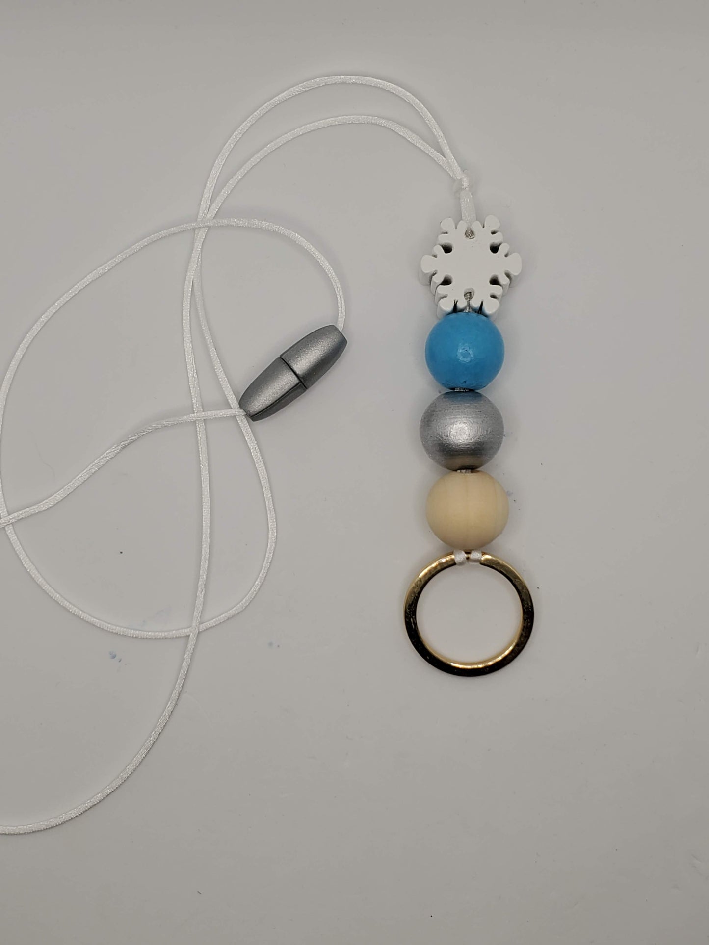 Snowflake Lanyard - Braceliss LLC