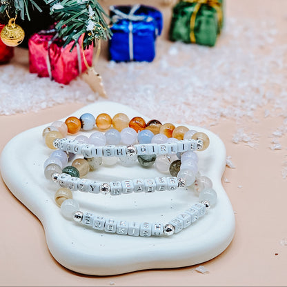 Bookish Babe Bracelet Stack | Holiday Gift for Readers