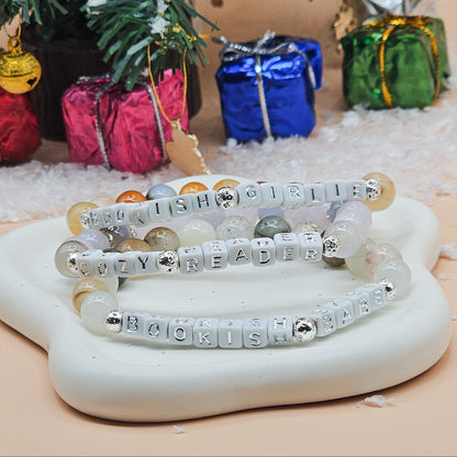 Bookish Babe Bracelet Stack | Holiday Gift for Readers