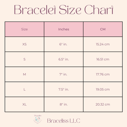 Custom Word Gemstone Bracelet - Beaded Stretch Bracelet