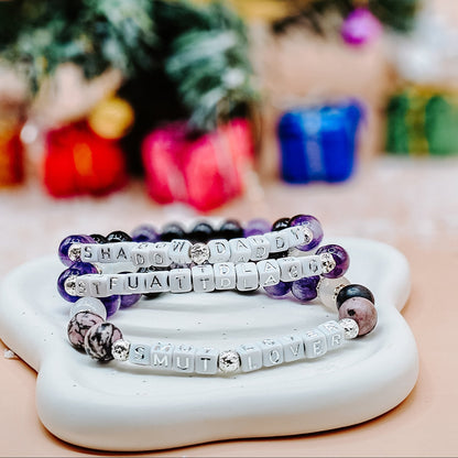 Dark Romance Baddie Bracelet Stack | Holiday Gift Set
