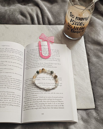(PRE-ORDER) Bow-Shaped Resin Bookmark | Bookish Gift