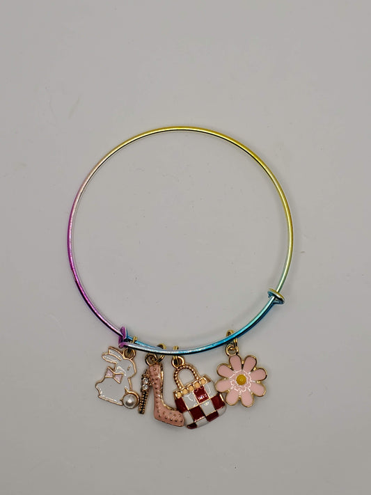 "Pretty Girl" Kid's Bangel - Braceliss LLC