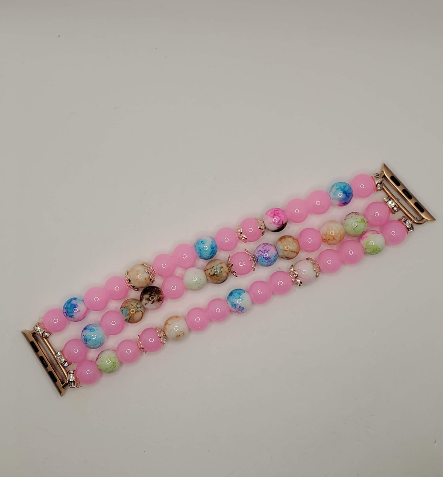 Bubblegum Pink Apple Watch Band - Braceliss LLC