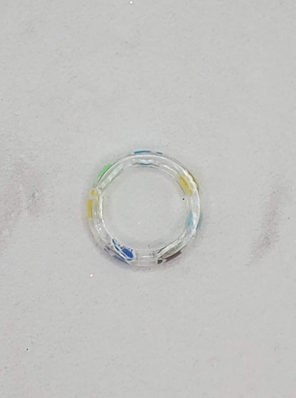 Paw print resin ring - Braceliss 
