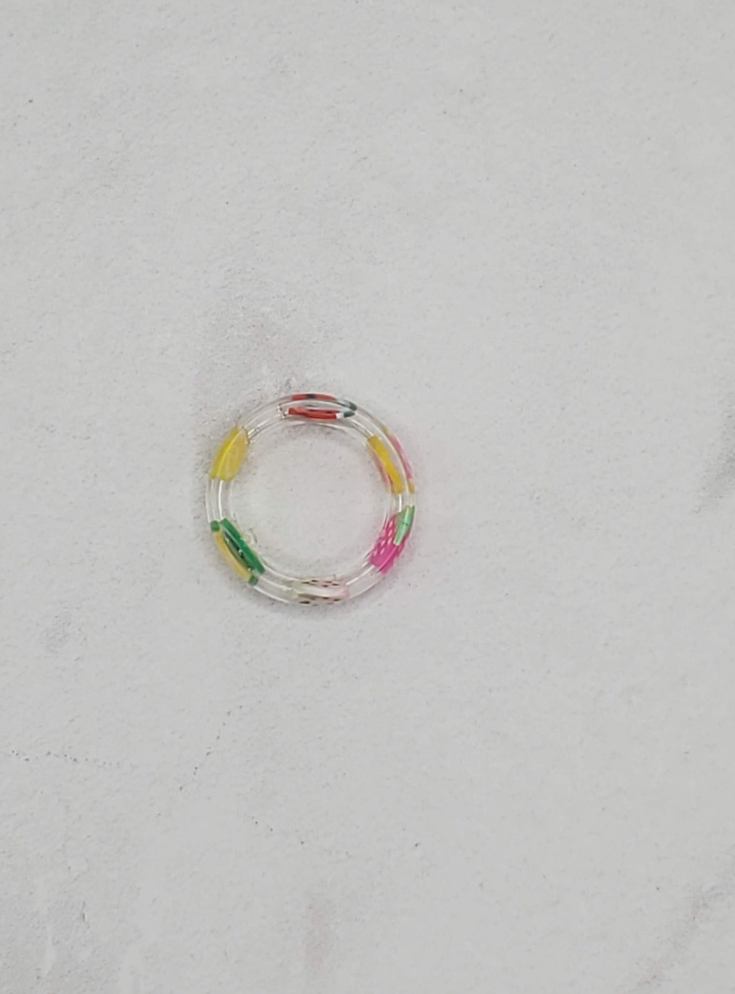 Fruit resin ring - Braceliss 