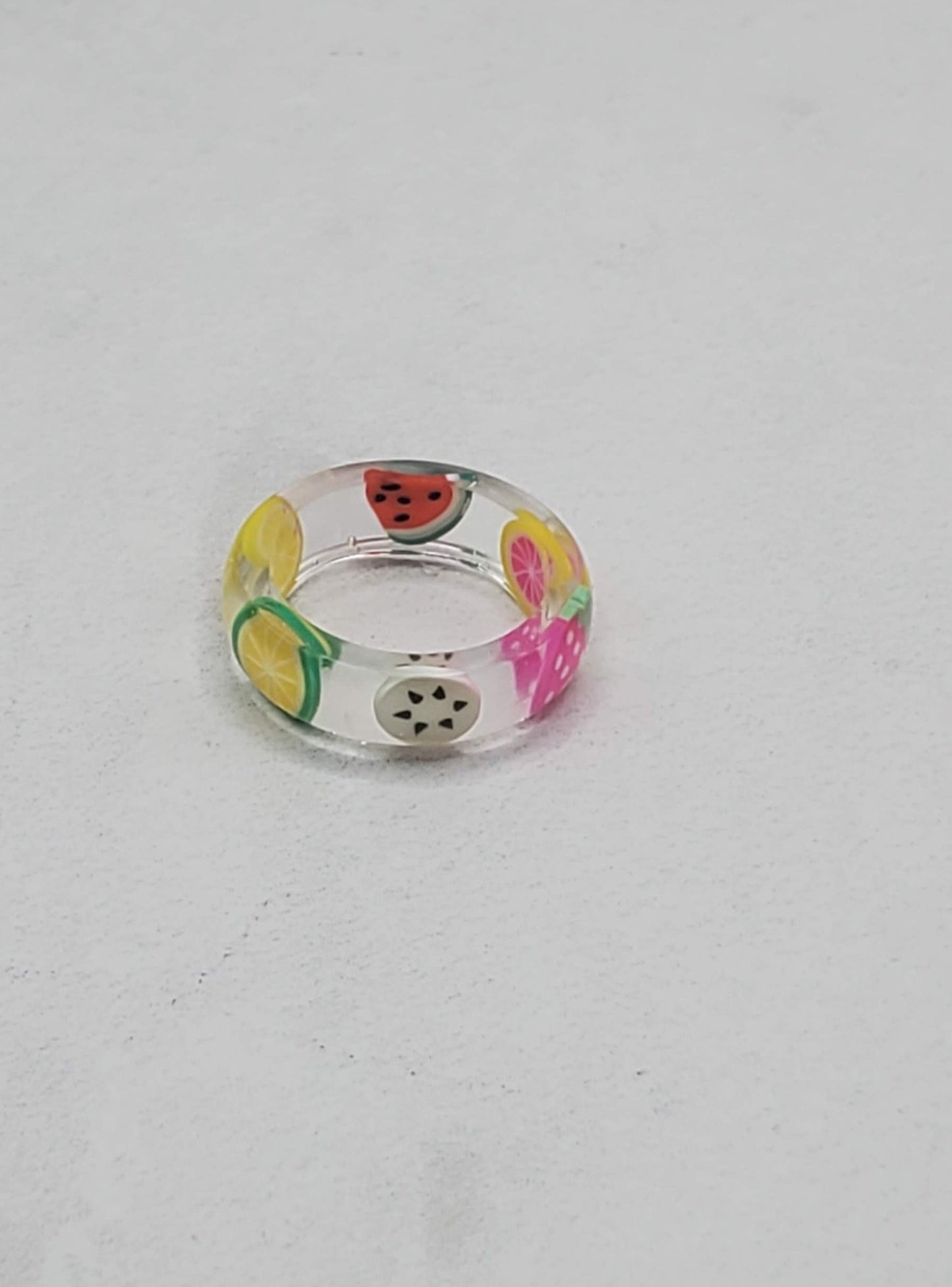 Fruit resin ring- Braceliss 